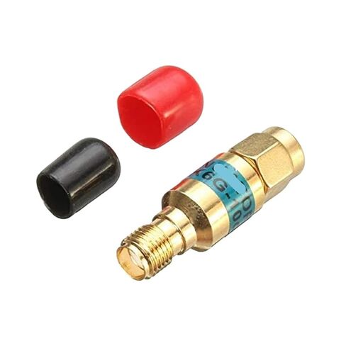 Gold-Plated Brass 2W SMA attenuator, Frequency Range DC-6GHz, impedance 50Ω(30dB) in Kuwait