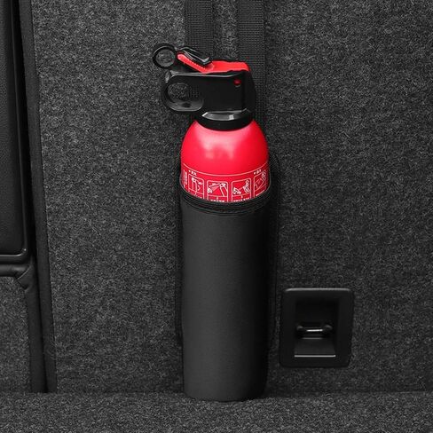 Car Seatback Bottle Bag, Car Pocket Seatback Bag Holder for Fire Extinguisher - Portable Water Cup Storage, Car Fire Extinguisher Mount Holder for Umbrellas, Cell Phones, Beverages in Kuwait