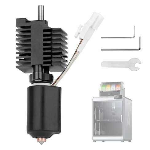 مجموعة أدوات التسخين السيراميكية للطابعة k2 Plus hotend ثلاثية الأبعاد مع فوهة سريعة التبديل 0.4 مم للطابعة K2 Plus ثلاثية الأبعاد مقاومة درجات الحرارة العالية 350 درجة مئوية ملحقات الطباعة ثلاثية الأبعاد hotend لـ K2 Plus in Kuwait