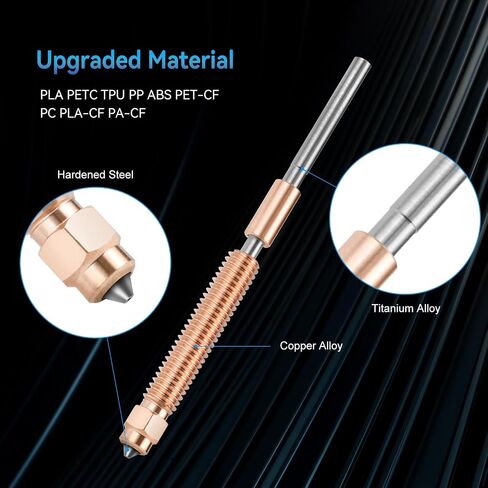 مجموعة أدوات التسخين السيراميكية للطابعة k2 Plus hotend ثلاثية الأبعاد مع فوهة سريعة التبديل 0.4 مم للطابعة K2 Plus ثلاثية الأبعاد مقاومة درجات الحرارة العالية 350 درجة مئوية ملحقات الطباعة ثلاثية الأبعاد hotend لـ K2 Plus in Kuwait