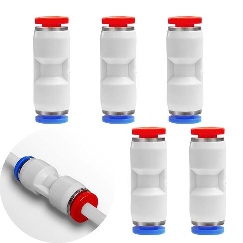 5 قطع موصل أنبوب PTFE ومجموعة محول لطابعات Bambu Lab ثلاثية الأبعاد - موصلات تغذية بلاستيكية ومعدنية مختلطة متوافقة مع سلسلة A1/A1 Mini/P1P/P1S/P2S - قطع غيار تيفلون لسلسلة X1/P1/A1، in Kuwait