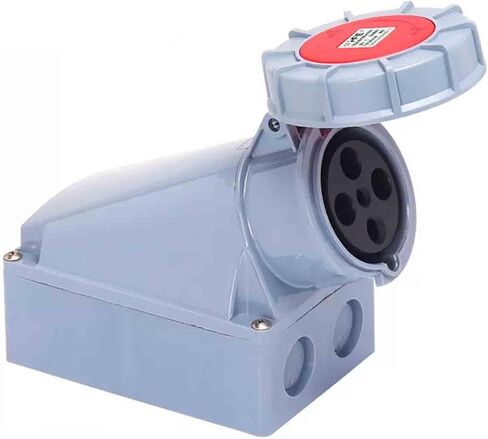 IEC60309 التوصيل والمقبس الصناعي المقاوم للماء 4Pin 125A 380V-415V 3P + E مثبطات اللهب IP67 in Kuwait