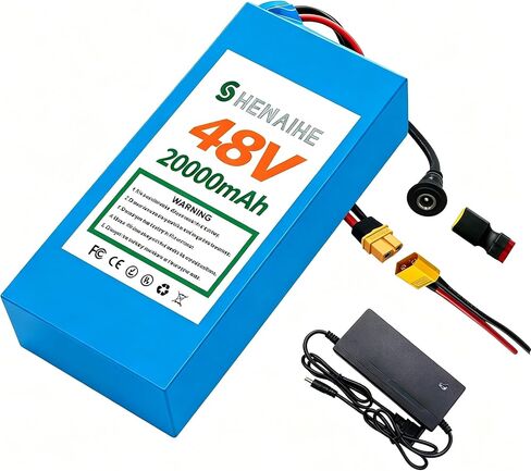 48V 10ah Universal Power Pack Battery, Suitable for 100-1500W Systems in Kuwait