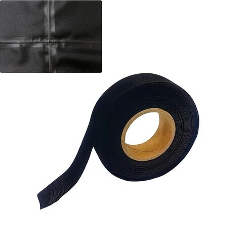 32.8FT x 0.79 Inch TPU Seam Sealing Tape, Waterproof Hot Melt Seam Sealing Tape Heat Applied Tape for Tents, Outdoor Gear, and Rain Clothing, Black in Kuwait