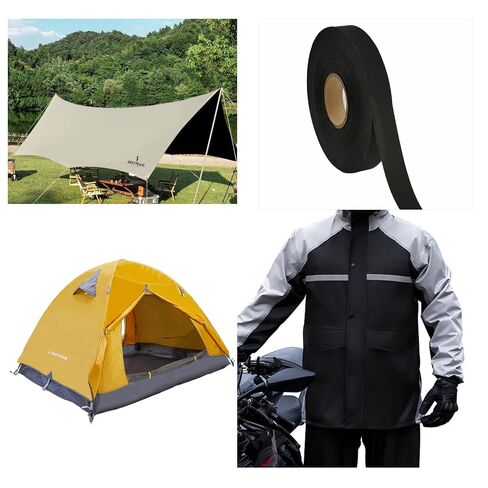 32.8FT x 0.79 Inch TPU Seam Sealing Tape, Waterproof Hot Melt Seam Sealing Tape Heat Applied Tape for Tents, Outdoor Gear, and Rain Clothing, Black in Kuwait