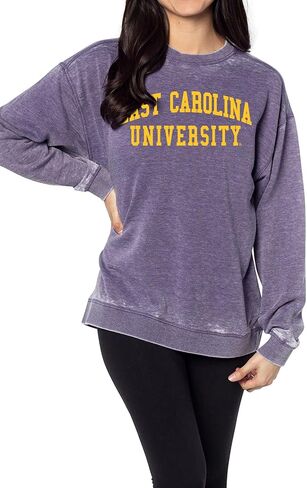 chicka-d Women's Standard Campus Crew Sweatshirt in Kuwait
