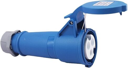 Industrial Plug Socket Connector Single-Phase Waterproof Construction Site Docking 3-core 16A220VJH213J in Kuwait