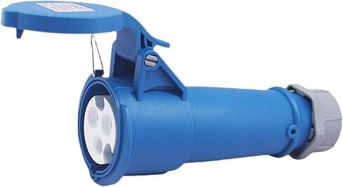 Industrial Plug Socket Connector Single-Phase Waterproof Construction Site Docking 3-core 16A220VJH213J in Kuwait
