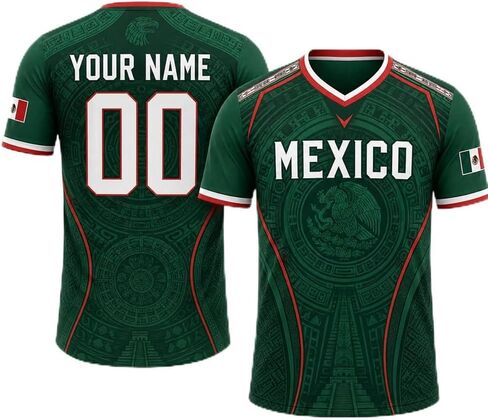 Custom Soccer Jersey,Personalized Name Number T-Shirt, Patriotic Soccer Uniform Men Women Youth Kids Fan Gift in Kuwait