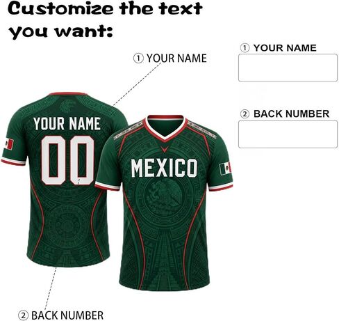 Custom Soccer Jersey,Personalized Name Number T-Shirt, Patriotic Soccer Uniform Men Women Youth Kids Fan Gift in Kuwait