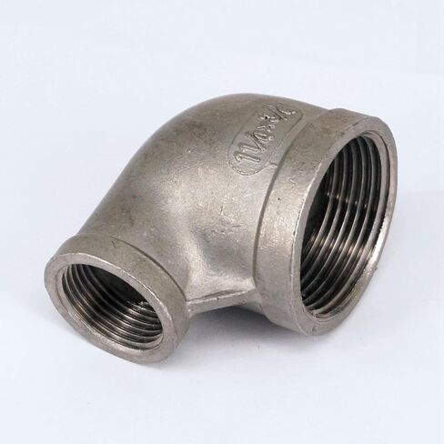 1-1/4 "BS إلى 3/4" أنثى 304 الفولاذ المقاوم للصدأ تقليل الكوع موصل وصلة أنابيب زيت الماء الهواء in Kuwait