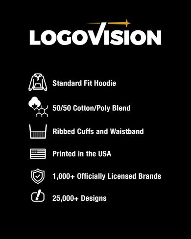 LOGOVISION Official Collegiate Arch Logo Secondary Adult Pull-Over Hoodie Collection 3 in Kuwait