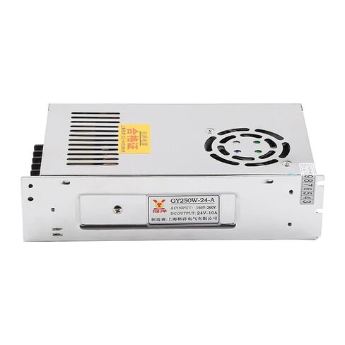 Switching Power Lighting AC160V 260V to DC24V 10A LED Drive Electric Flow Adapter for CNC Router Engraving Machines in Kuwait