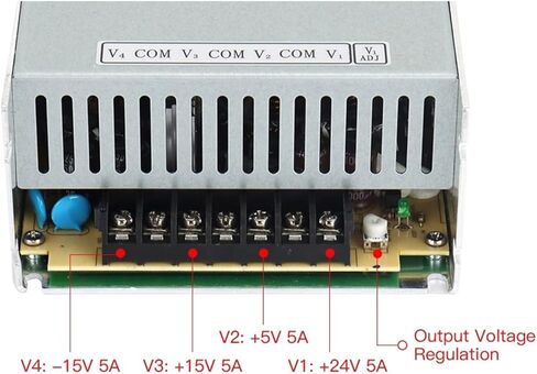 Switching Power Supply HF500W-QV-A Output 24V15A 15V5A 5V5A Triple Output for Laser Marking Machine in Kuwait