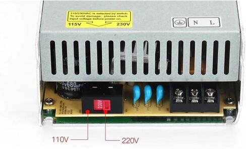 Switching Power Supply HF500W-QV-A Output 24V15A 15V5A 5V5A Triple Output for Laser Marking Machine in Kuwait