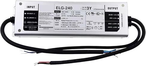 Switching Power Supply ELG-240 24V/36V/42V/48V/54V; ELG-240-48A-3Y 48V | ELG24048A3Y in Saudi Arabia