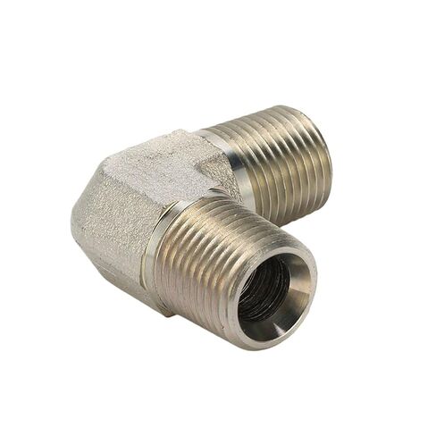 100PCS 1N9-06 NPT Male 90° Elbow Pipe Connector Hydraulic in Kuwait