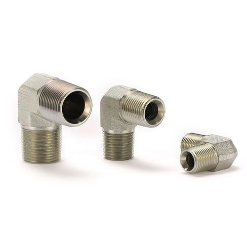 100PCS 1N9-06 NPT Male 90° Elbow Pipe Connector Hydraulic in Kuwait