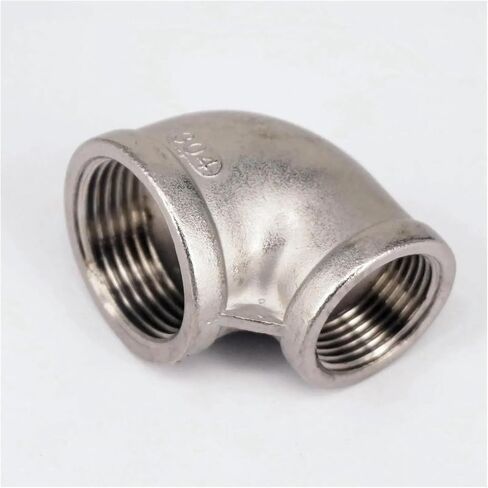 BJXKHFPIV 1" BS to 3/4" Female 304 Stainless Steel Reducing Elbow Connector Pipe Fitting Water Oil air in Kuwait