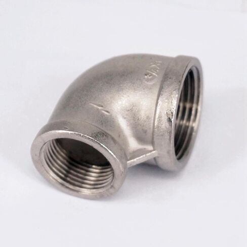 BJXKHFPIV 1" BS to 3/4" Female 304 Stainless Steel Reducing Elbow Connector Pipe Fitting Water Oil air in Kuwait