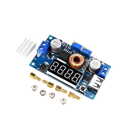 DC-DC 5A XL4015 الرقمية LED محرك شاحن بطارية الليثيوم وحدة CC/CV USB تنحى محول فرق الجهد مع الفولتميتر مقياس التيار الكهربائي in Kuwait