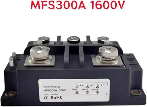MFS100A-16 MFS20A 30A 40A50A 60A100A150A 200A 300A 400A 500A 1600V ثلاث مراحل وحدة جسر المعدل نصف التحكم (MFS300A-1600V) in Kuwait
