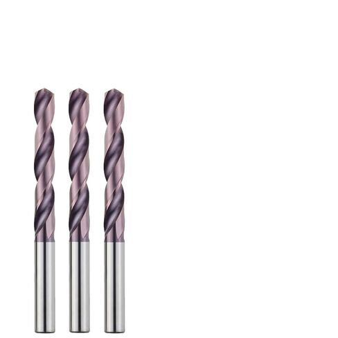 3Pcs 2mm-9mmx80mm HRC65 Solid Carbide Drill Bits Set, Spiral Flute Twist Drill Bit for Hard Alloy Stainless Tools(4.5mm 3pc) in Kuwait