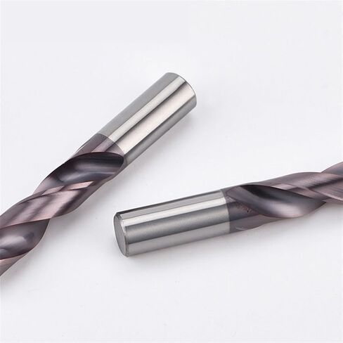 3Pcs 2mm-9mmx80mm HRC65 Solid Carbide Drill Bits Set, Spiral Flute Twist Drill Bit for Hard Alloy Stainless Tools(4.5mm 3pc) in Kuwait