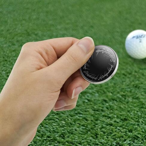 رسومات وأكثر من ذلك، قلم تحديد كرات الجولف المعدني الفاخر من Lord of THE Rings Mordor Script Golfing in Kuwait