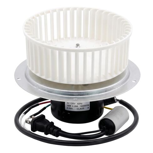 0696B000 Motor Assembly for Nutone QT100 Bathroom Fan Motor | for Nutone QT110 QT9093 Series, Blower Wheel Replacement, 120V 1600 RPM 100 CFM, Replaces JA2C394N 86322000 in Kuwait