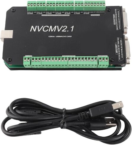 Yctze NVCM 6 Axis CNC Controller Board for Stepper Motors with USB Interface | Advanced Motion Control Card in Kuwait
