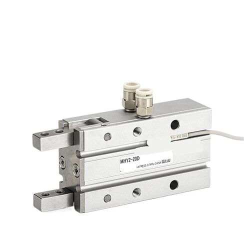 MHY2-10D/16D/20D/25D air Claw Small Manipulator Accessories Fulcrum Open and Close Pneumatic Finger Cylinder(MHY2-25D) in Kuwait
