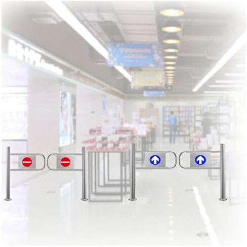 Stainless Steel Manual Swing Door for Stores & Supermarkets - Durable Entrance/Exit Solution, Easy Access Design for Playgrounds, Commercial Use in Kuwait