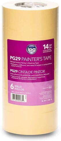 شريط لاصق للأسطح الحساسة IPG PG29، 1.88 بوصة × 60 ياردة، (6 عبوات) in Kuwait