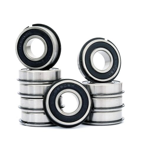 99502HNR محمل كروي لمحور العجلة معرف 5/8 بوصة × OD 1-3/8 بوصة × عرض 7/16 بوصة ختم مزدوج وحلقة كبس، بديل لعربة التسوق ومحور العجلة والدراجات الصغيرة وجزازات العشب، 10 قطع in Kuwait