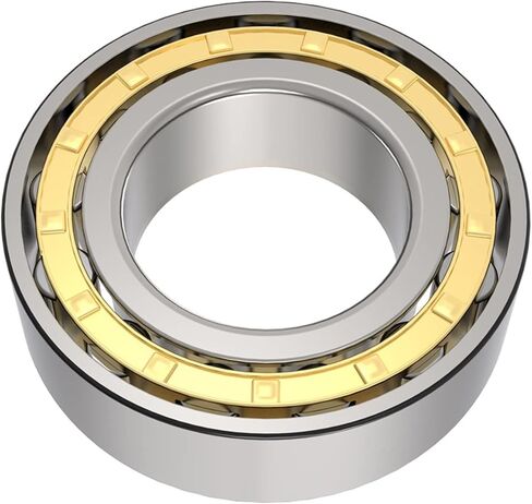 NJ212EM Cylindrical Roller Bearing Single Row Brass Cage Inner Ring with Flange 1Pcs in Kuwait