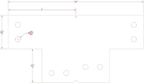 حامل زاوية للطاولة عالي التحمل 4 × 4 لأعمدة 4 × 4 | منضدة DIY | قوس العريشة | صنع في الولايات المتحدة الأمريكية!… in Kuwait