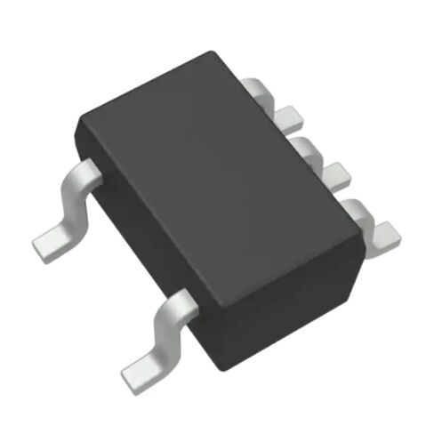 حزمة من 5 SN74LVC1G07QDCKTQ1 IC عازلة، عنصر واحد غير مقلوب، 1 بت لكل عنصر، مخرج تصريف مفتوح SC-70-5: RoHS، شريط مقطوع in Kuwait
