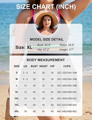 Blooming Jelly Plus Size Swimsuit for Women Tummy Control One Piece Swim Dress V Neck Cutout Bathing Suit in Kuwait