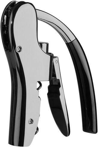 Rabbit Wine Opener Set Zinc Alloy with Foil Cutter | Lever wine opener, rabbit corkscrew, foil cutter, replacement spiral, zinc alloy, easy cork removal, reusable in Kuwait