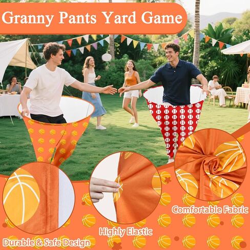 Granny Pants Yard Game Grandma Pants Family Party Outdoor Tossing Games Equipped with Inflatable Balloons and Pump Suitable for Outdoor Indoor Birthdays Family Parties Gatherings in Kuwait