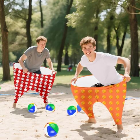 Granny Pants Yard Game Grandma Pants Family Party Outdoor Tossing Games Equipped with Inflatable Balloons and Pump Suitable for Outdoor Indoor Birthdays Family Parties Gatherings in Kuwait