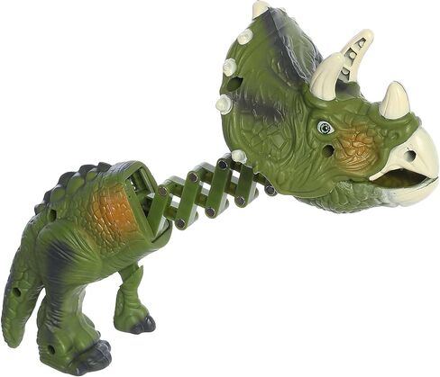 Aurora® Toys Engaging Triceratops Grabber Toy - Endless Fun - Screen-Free Entertainment - Green 7.75 Inches in Kuwait
