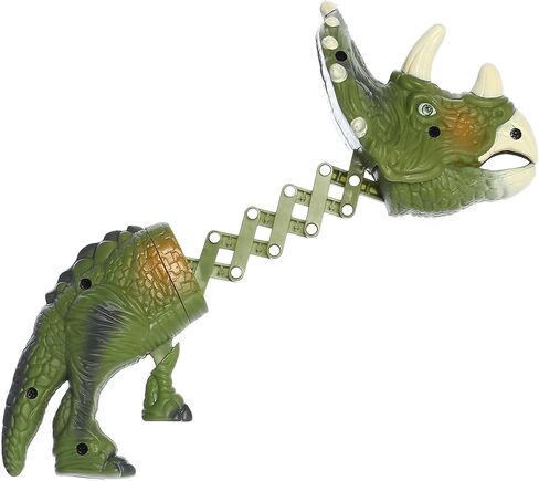 Aurora® Toys Engaging Triceratops Grabber Toy - Endless Fun - Screen-Free Entertainment - Green 7.75 Inches in Kuwait