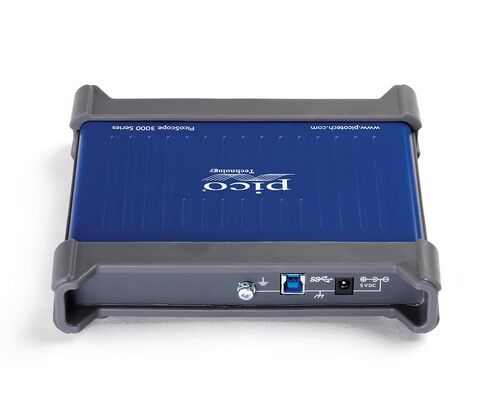 Pico Technology PicoScope 3403D راسم الذبذبات 4 قنوات 50 ميجا هرتز، 64 مللي ثانية، مجموعة مختبر USB محمولة للكمبيوتر الشخصي مع مجسات، برنامج PS7 in Kuwait