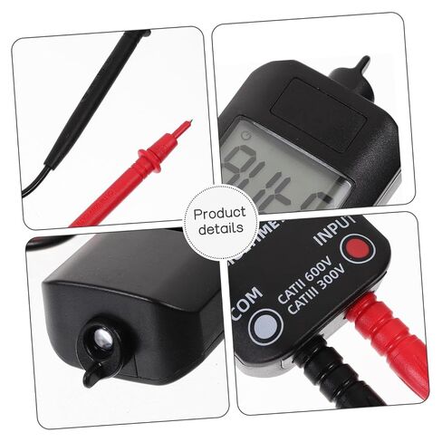 Intelligent Digital Multimeter Tester Auto Ranging Anti-Burn with Ncv Live Wire Detection High-Brightness LED Light Pocket-Sized Accurate Voltage Resistance Measurement Tool for in Kuwait