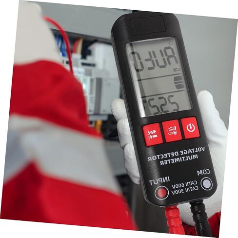 Intelligent Digital Multimeter Tester Auto Ranging Anti-Burn with Ncv Live Wire Detection High-Brightness LED Light Pocket-Sized Accurate Voltage Resistance Measurement Tool for in Kuwait