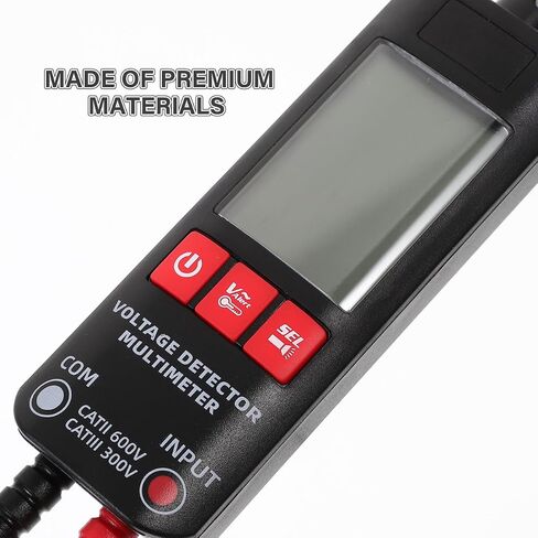 Intelligent Digital Multimeter Tester Auto Ranging Anti-Burn with Ncv Live Wire Detection High-Brightness LED Light Pocket-Sized Accurate Voltage Resistance Measurement Tool for in Kuwait