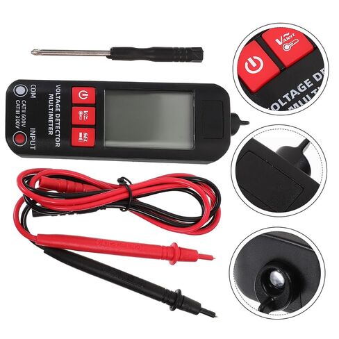 Intelligent Digital Multimeter Tester Auto Ranging Anti-Burn with Ncv Live Wire Detection High-Brightness LED Light Pocket-Sized Accurate Voltage Resistance Measurement Tool for in Kuwait
