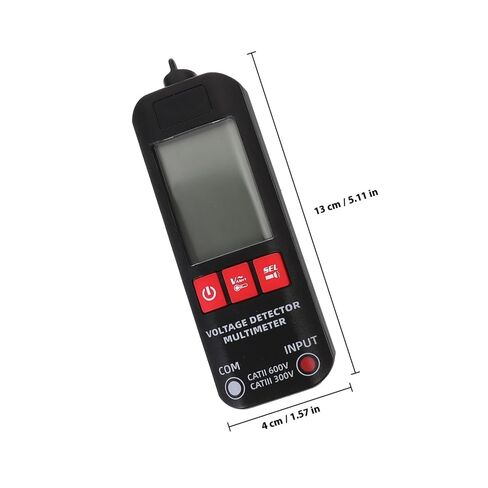 Intelligent Digital Multimeter Tester Auto Ranging Anti-Burn with Ncv Live Wire Detection High-Brightness LED Light Pocket-Sized Accurate Voltage Resistance Measurement Tool for in Kuwait